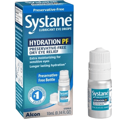 Systane Hydration Preservative-Free Lubricant Dry Eye Drops