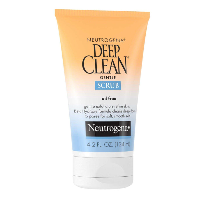 Neutrogena Deep Clean Gentle Daily Facial Scrub - 4.2 Fl Oz - Elvoros