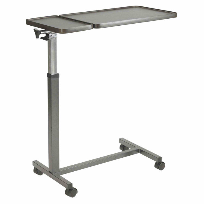 Drive Medical Multi-Purpose Tilt-Top Split Overbed Table - Elvoros