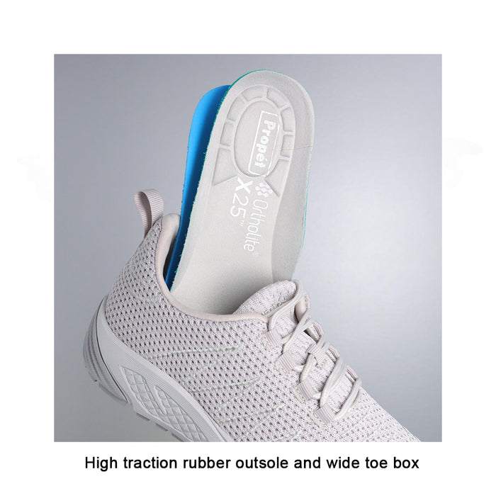 Propet Footwear Tour Knit Women's Double Depth Mesh Sneaker Diabetic and Orthotic Friendly