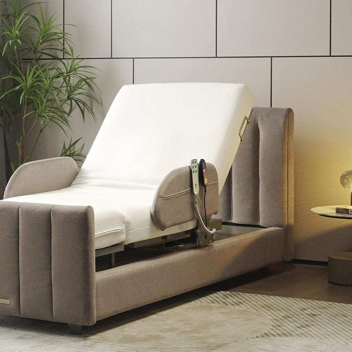 StarSleep Orin Rotating Sit to Stand Hospital Bed With Head and Foot Elevation