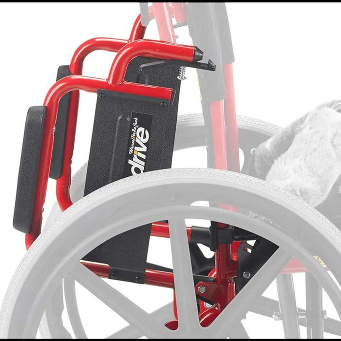 Drive Medical Wallaby Pediatric Folding Wheelchair - Elvoros