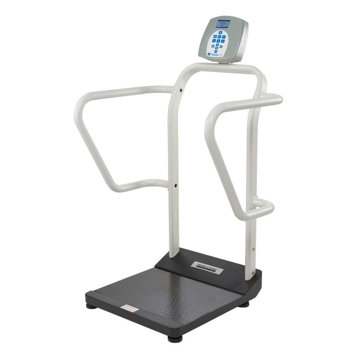 Health o Meter 1100 Series Digital Platform Scale with Handrails
