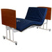 Med-Mizer AllCare Floor Level Low Hospital Bed - Elvoros