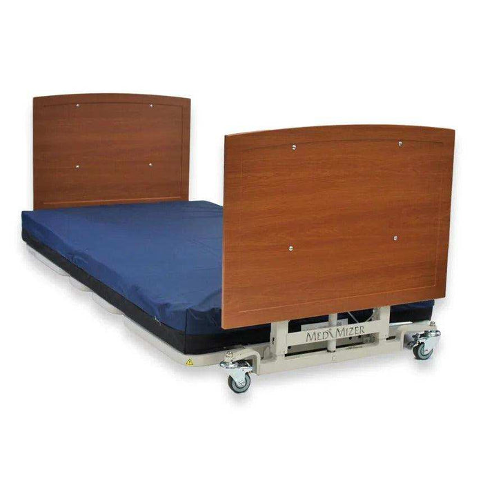 Med-Mizer AllCare Floor Level Low Hospital Bed - Elvoros