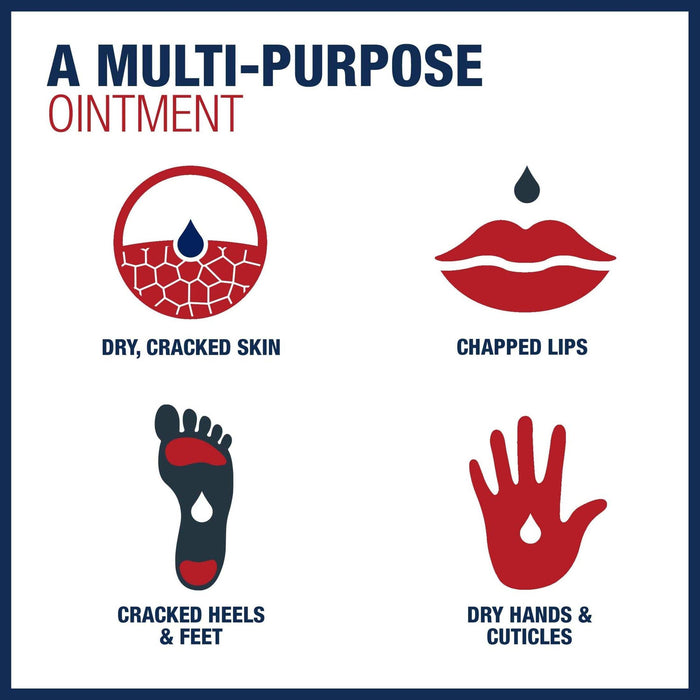 Aquaphor Healing Ointment with Touch-Free Applicator - 3 oz - Elvoros