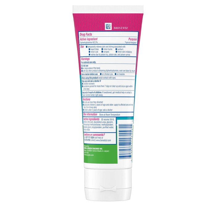 Benadryl Extra Strength Anti-Itch Topical Analgesic Gel - 3.5 fl oz - Elvoros