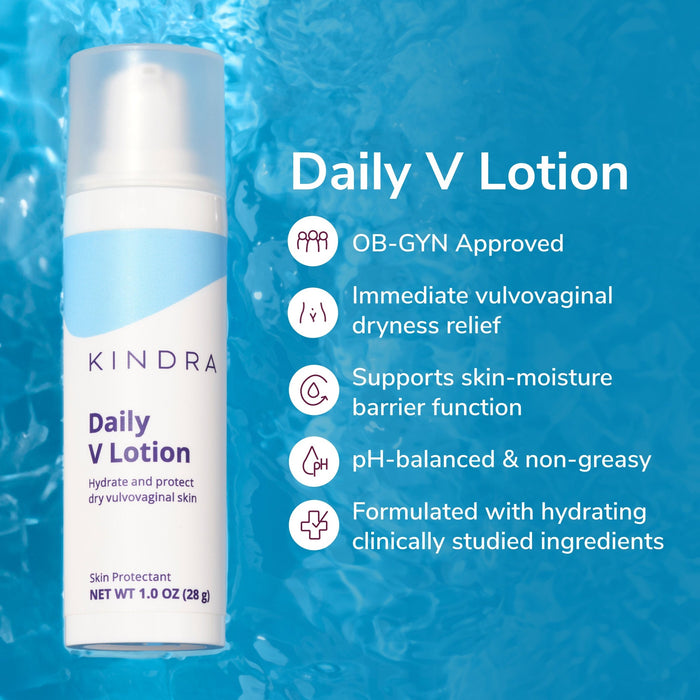 Kindra Daily V Vaginal Lotion