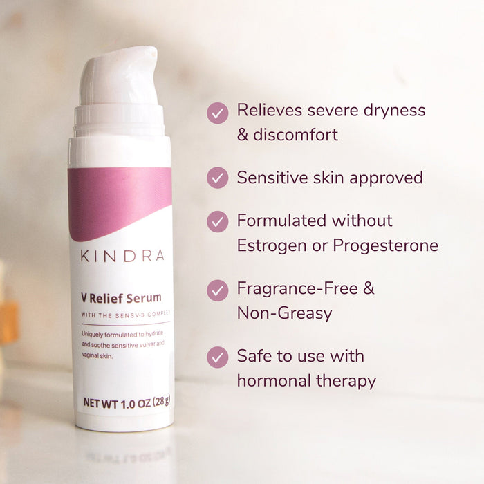 Kindra V Relief Vaginal Serum