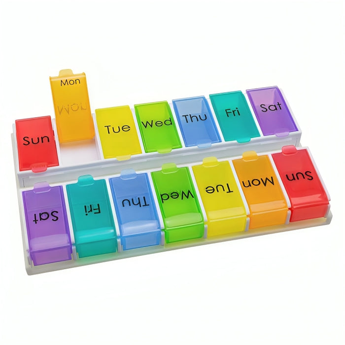 Ezy Dose 14- Day 2x/Day Pill Organizer Case