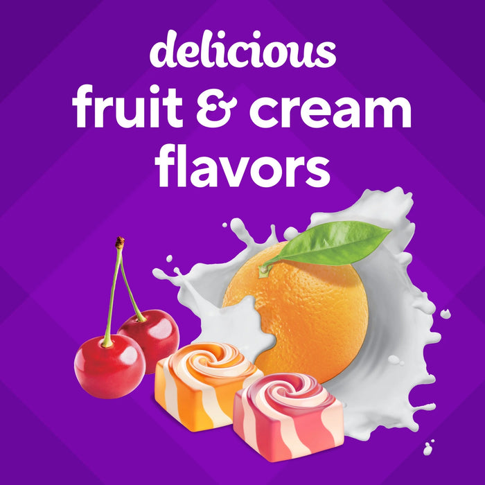 Vitafusion Calcium + Vitamin D3 Supplement Gummy Fruit and Cream