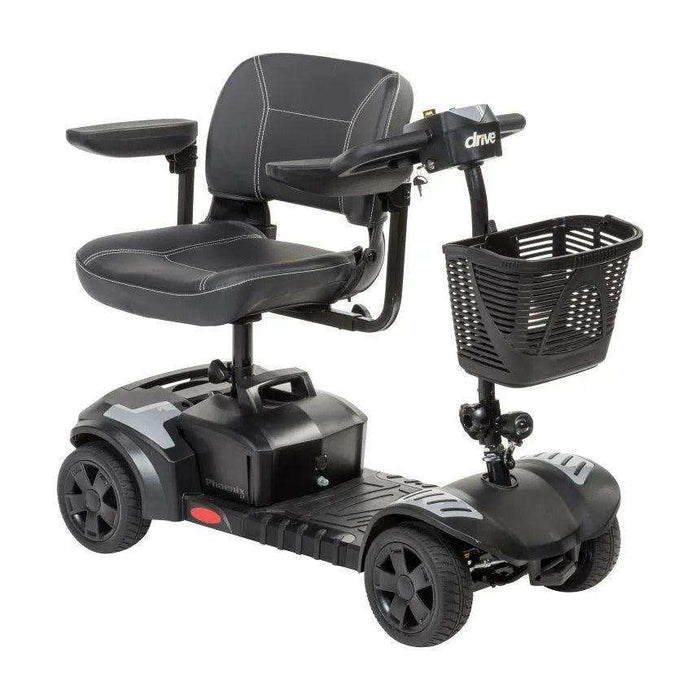 Drive Medical Phoenix LT Portable 4-Wheel Travel Power Scooter - Elvoros