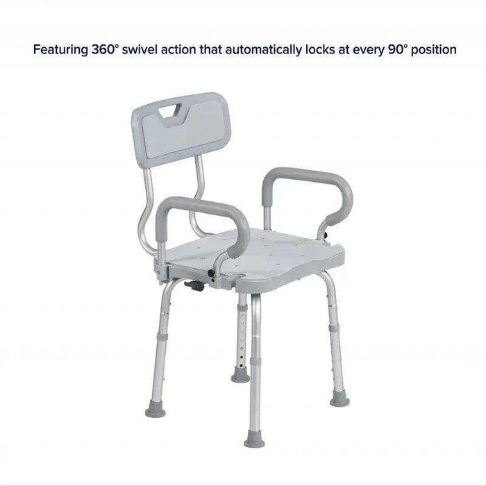 Drive Medical PreserveTech 360 Degrees Swivel Bath Chair - Elvoros