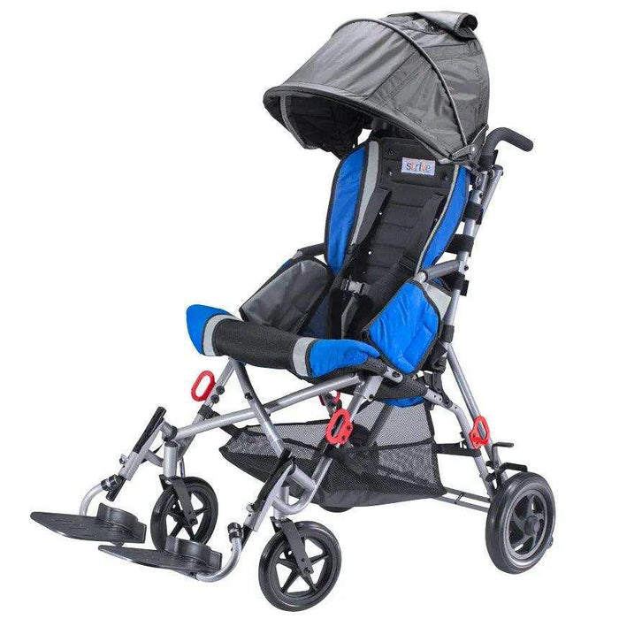 Circle Specialty Strive Adaptive Stroller Red - 12" - Elvoros