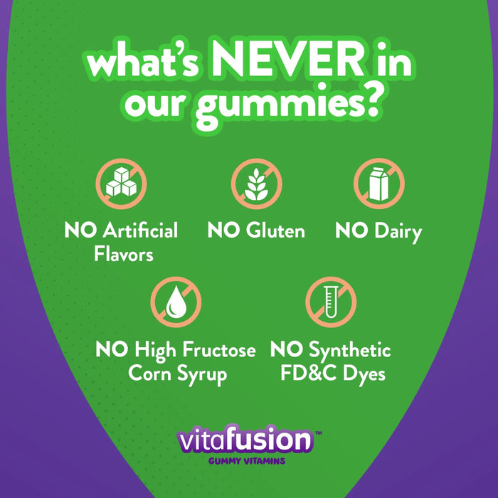 Vitafusion Triple Immune Power Gummy Vitamin Berry Citrus