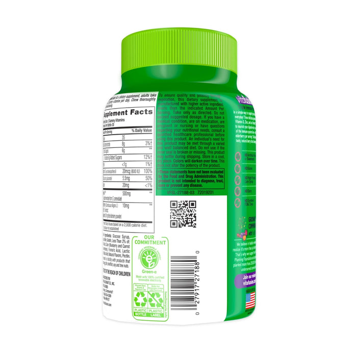 Vitafusion Triple Immune Power Gummy Vitamin Berry Citrus