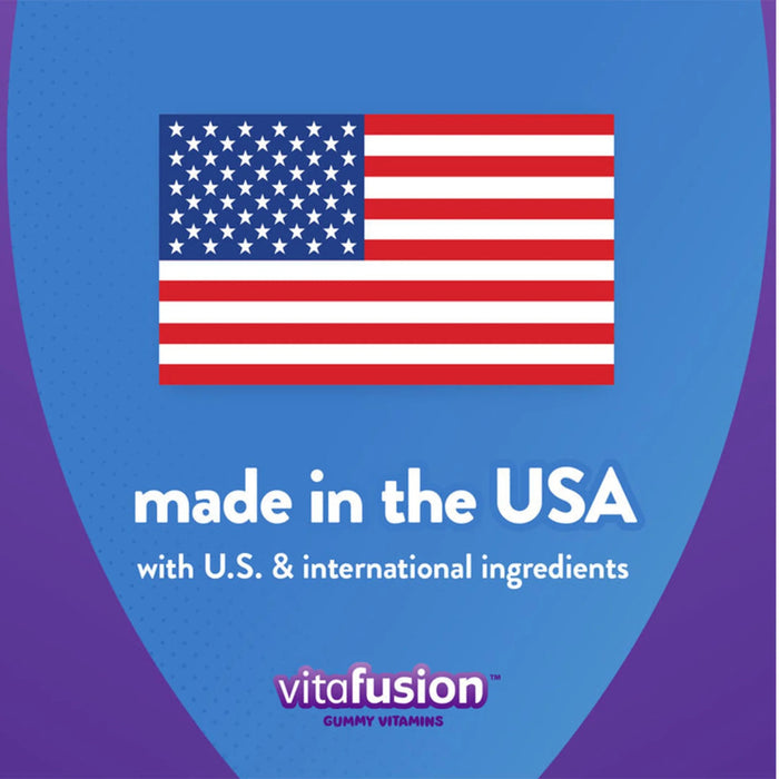 Vitafusion Melatonin-Free Sleep Gummy Supplements Tart Cherry Peach