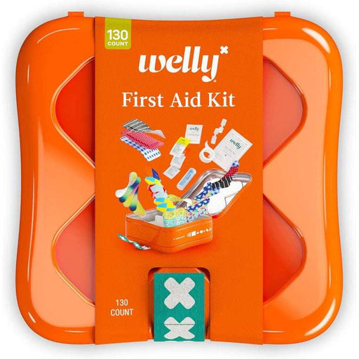 Welly Large First Aid Kit For Families and Kids - 130ct