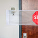 NY Ortho Door Guard Stop Sign Banner with Alarm