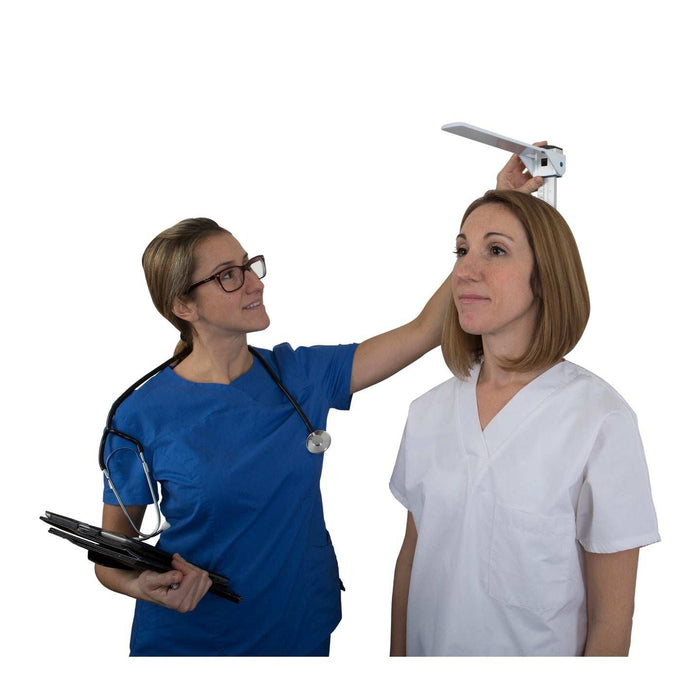 Health o Meter Wall-Mounted Telescopic Metal Height Rod