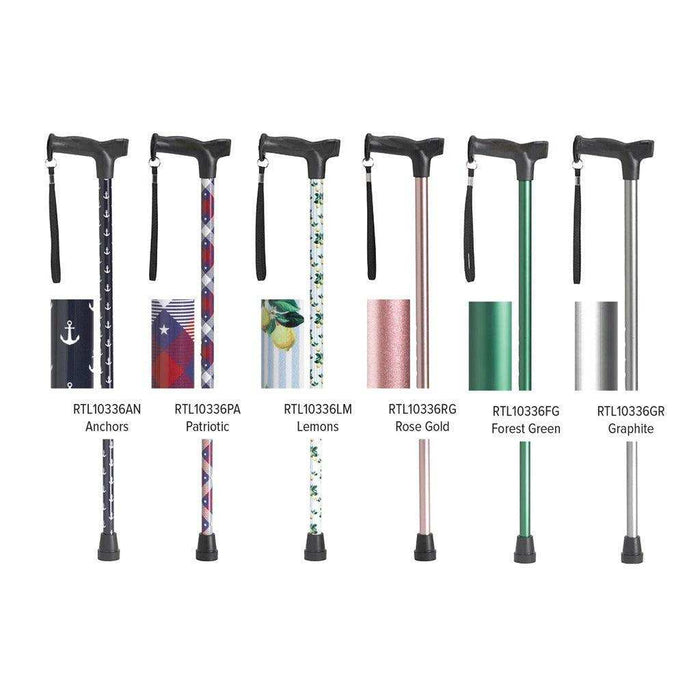 Drive Medical Comfort Grip T Handle Cane - Elvoros