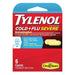 Tylenol Cold + Flu Severe Acetaminophen Caplets - 6 Packs x 6 Count - Elvoros