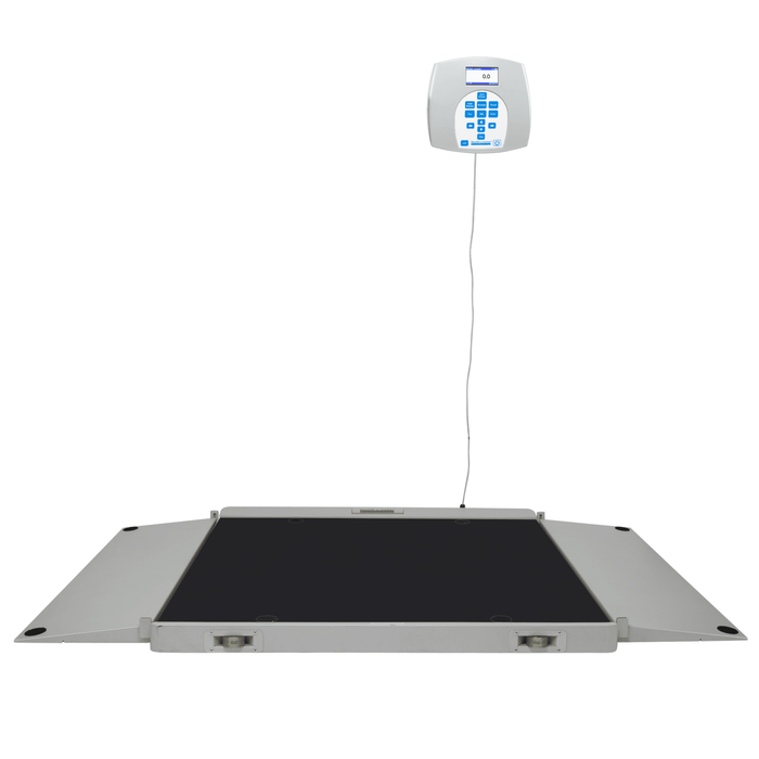 Health o Meter Digital Wheelchair Dual Ramp Scale with Extra Large Platform