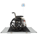 Health o Meter Digital Wheelchair Dual Ramp Scale with Extra Large Platform