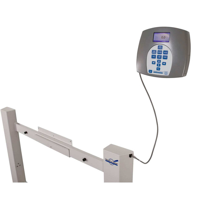 Health o Meter Antimicrobial Wall-Mounted Fold-Up Wheelchair Scale