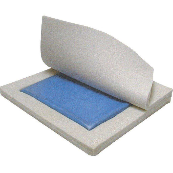 Drive Medical Gel "E" 2 Foam Wheelchair Seat Cushion - Elvoros