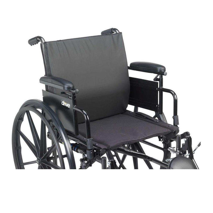 Drive Medical General Use Extreme Comfort Wheelchair Back Cushion - Elvoros