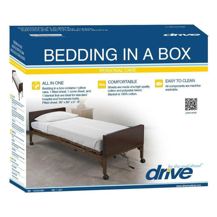 Drive Medical Hospital Bed Bedding in a Box - Elvoros