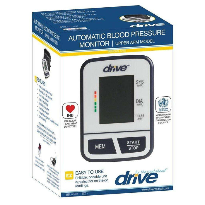 Drive Medical Economy Blood Pressure Monitor Upper Arm - Elvoros