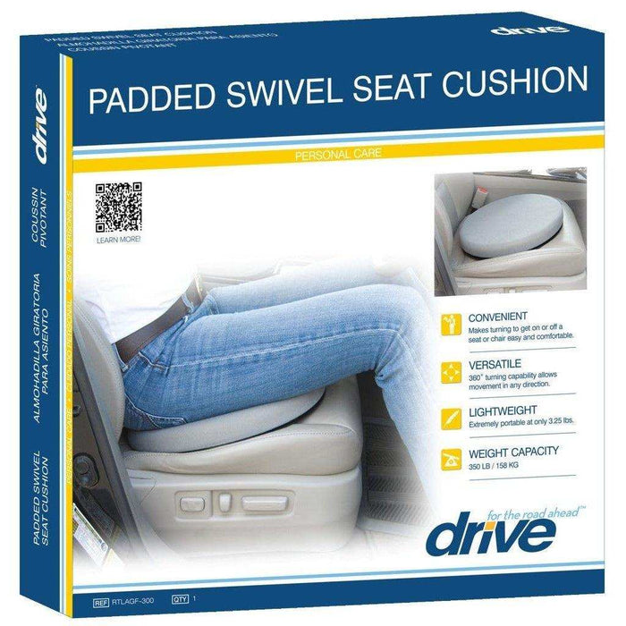 Drive Medical Padded Swivel Seat Cushion - Elvoros