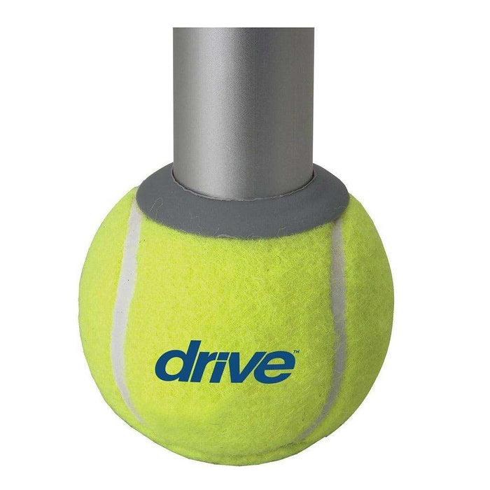 Drive Medical Walker Rear Tennis Ball Glides with Glide Pads - 1 Pair - Elvoros