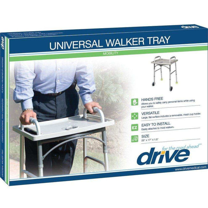 Drive Medical Universal Walker Tray - Elvoros