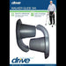 Drive Medical Walker Glide Ski Gray - 1 Pair - Elvoros