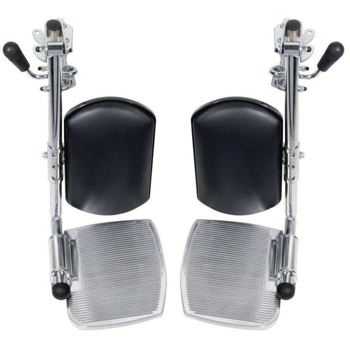 Drive Medical Elevating Legrests for Bariatric Sentra Wheelchairs - Elvoros