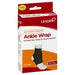 Leader Adjustable Tension Ankle Wrap - Black