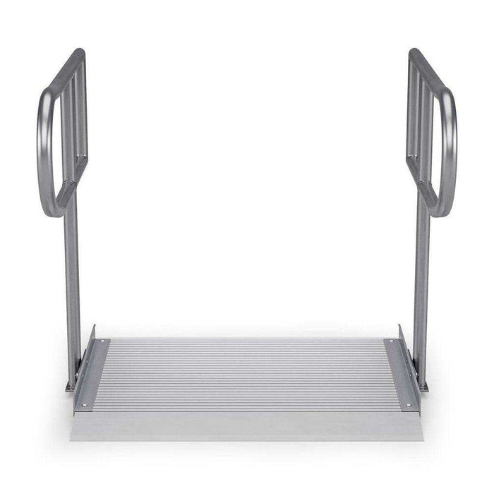 Rampit USA Empower Series Semi-Portable Curb Ramp with Handrails - Elvoros