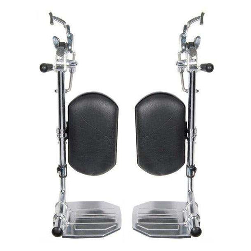 Drive Medical Elevating Legrests for Bariatric Sentra Wheelchairs - 1 Pair - Elvoros