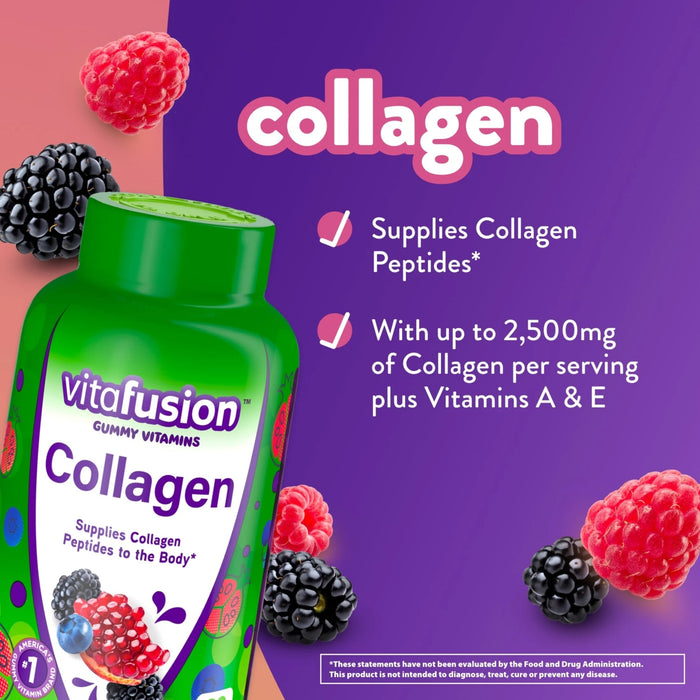 Vitafusion Collagen Gummy Vitamins Berry Pomegranate
