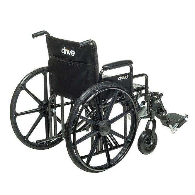 Drive Medical Sentra EC Heavy Duty Wheelchair - Elvoros
