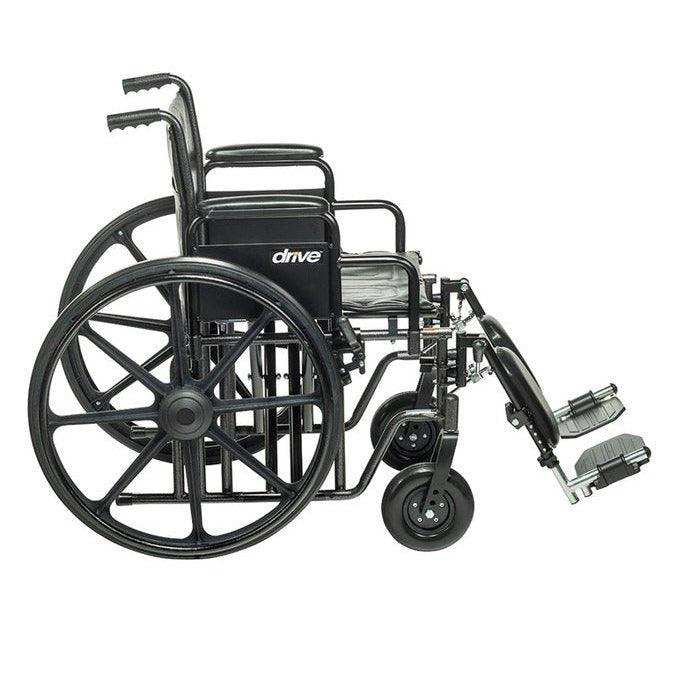 Drive Medical Sentra EC Heavy Duty Wheelchair - Elvoros