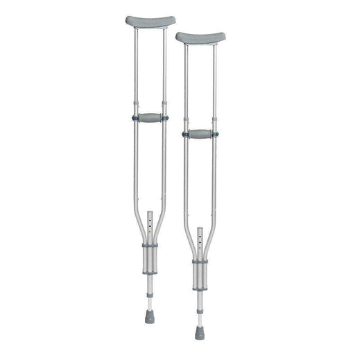 Drive Medical Knock Down Universal Aluminum Crutches - 1 Pair - Elvoros