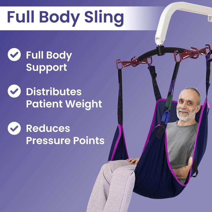 Medacure Bariatric Full Body Patient Lift Sling Universal - Elvoros