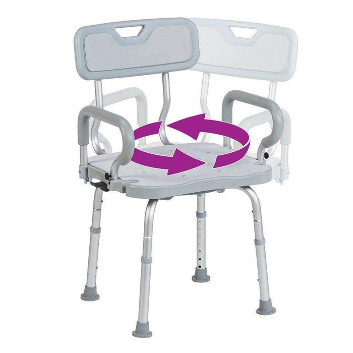 Drive Medical PreserveTech 360 Degrees Swivel Bath Chair - Elvoros