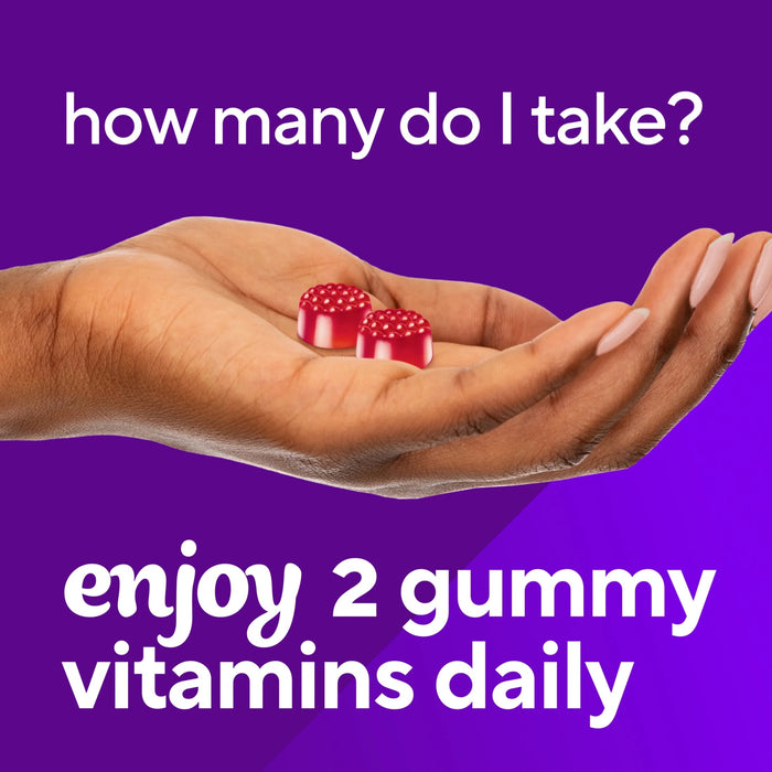 Vitafusion Vitamin B12 Gummy Energy Vitamin Raspberry