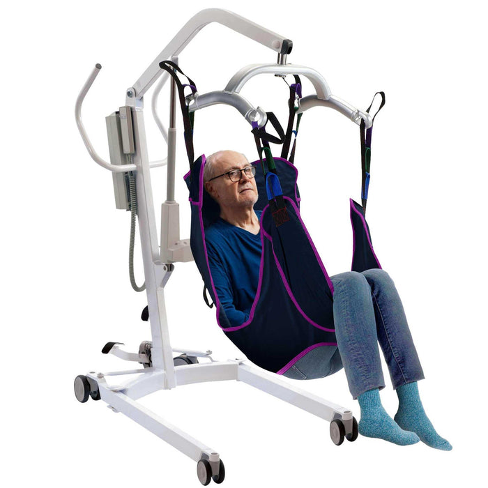 Medacure Universal Full Body Patient Lift Sling with Commode - Elvoros