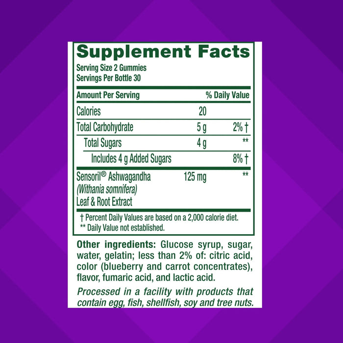 Vitafusion Stress Support Ashwagandha Gummy